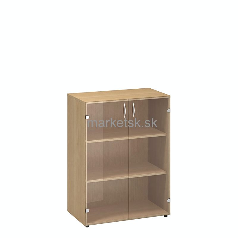 Kancelárska skriňa M404 - 80 x 106 x 46 cm